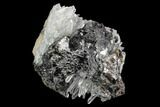 Sphalerite Crystal Cluster with Quartz - Peru #124437-1